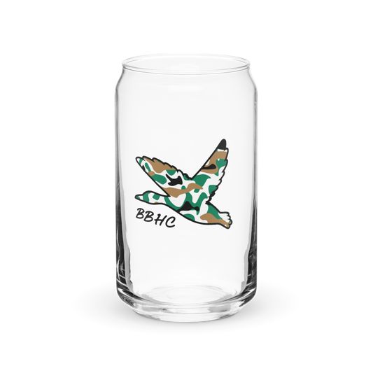 Camo Duck Glass Cup