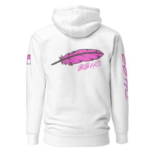 Pink Feather BBHC Hoodie